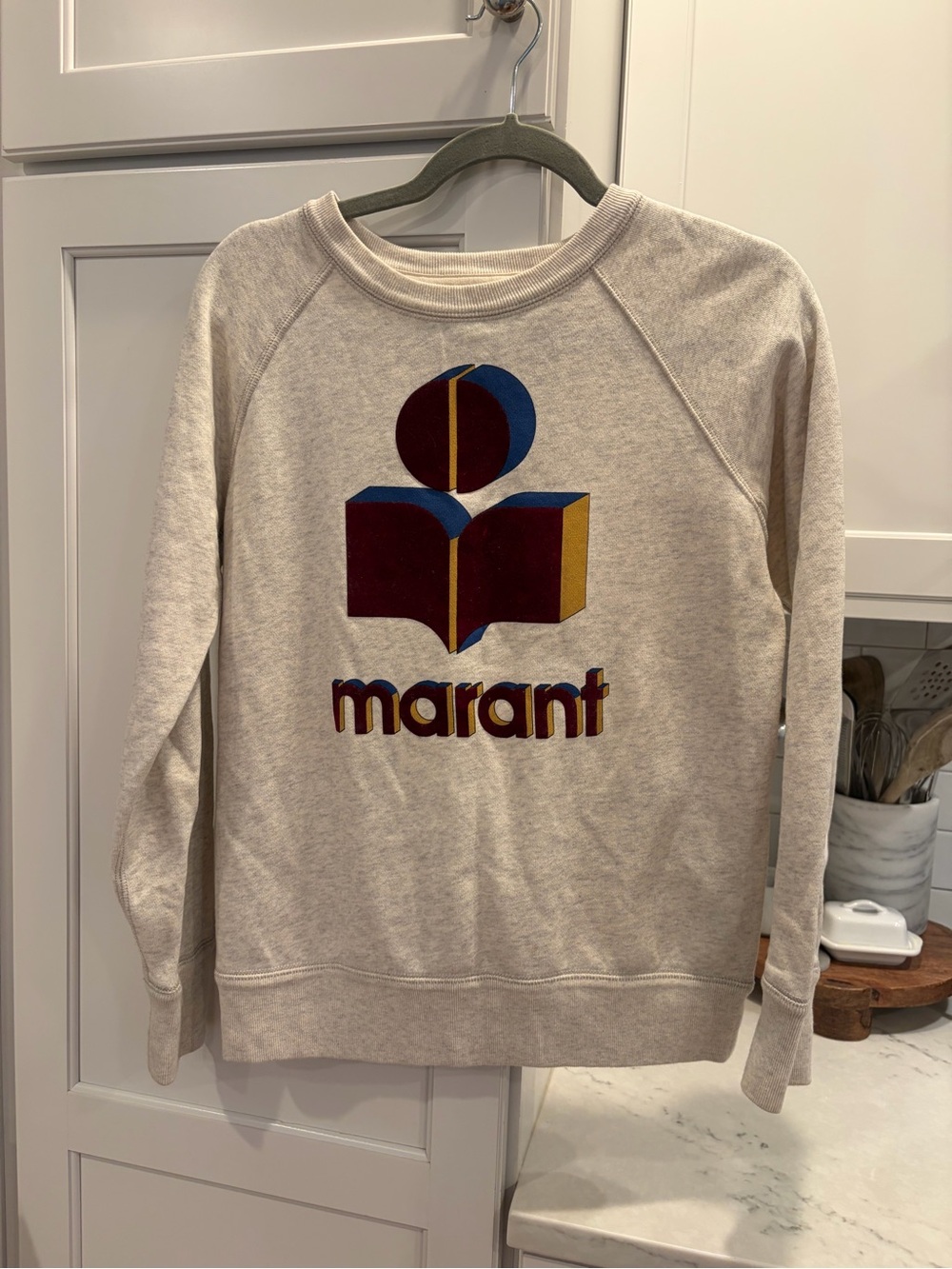Isabel Marant Women’s Graphic Logo Sweatshirt